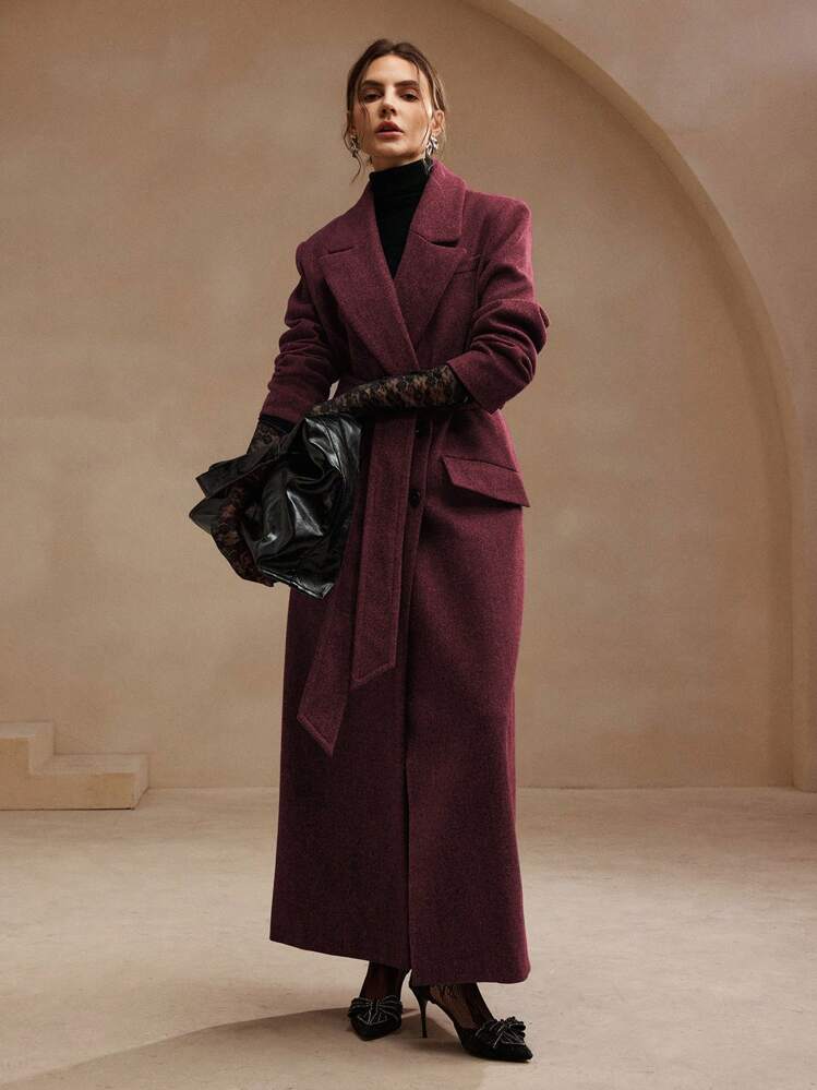 Coat Classic Dark Burgundy – MyPims